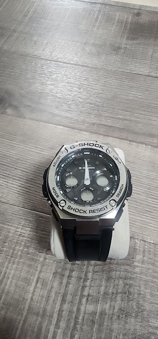 G-SHOCK ソーラー GST-S110-1ADR Gスチール ブラック