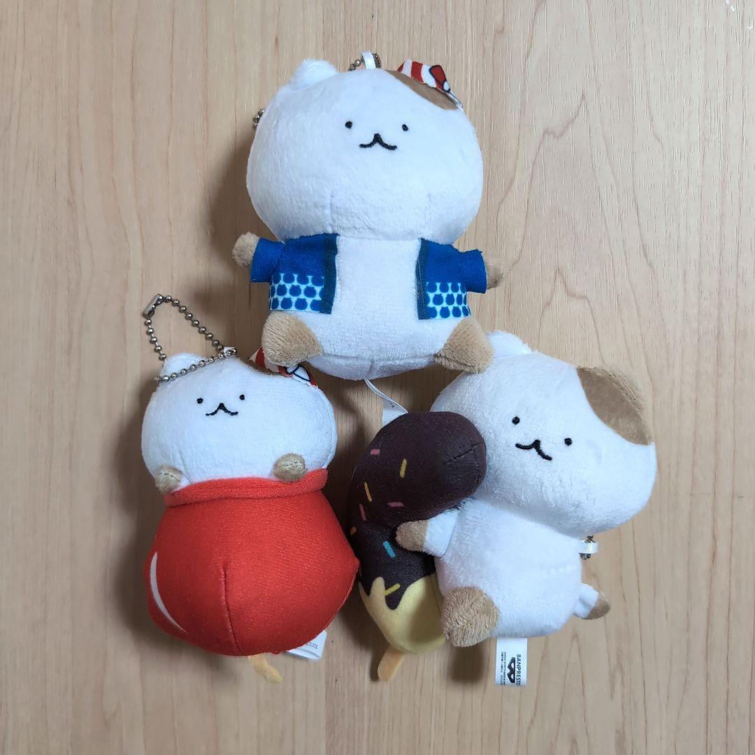 ねこがんばらない カバンに付けられるぬいぐるみ～後の祭りver