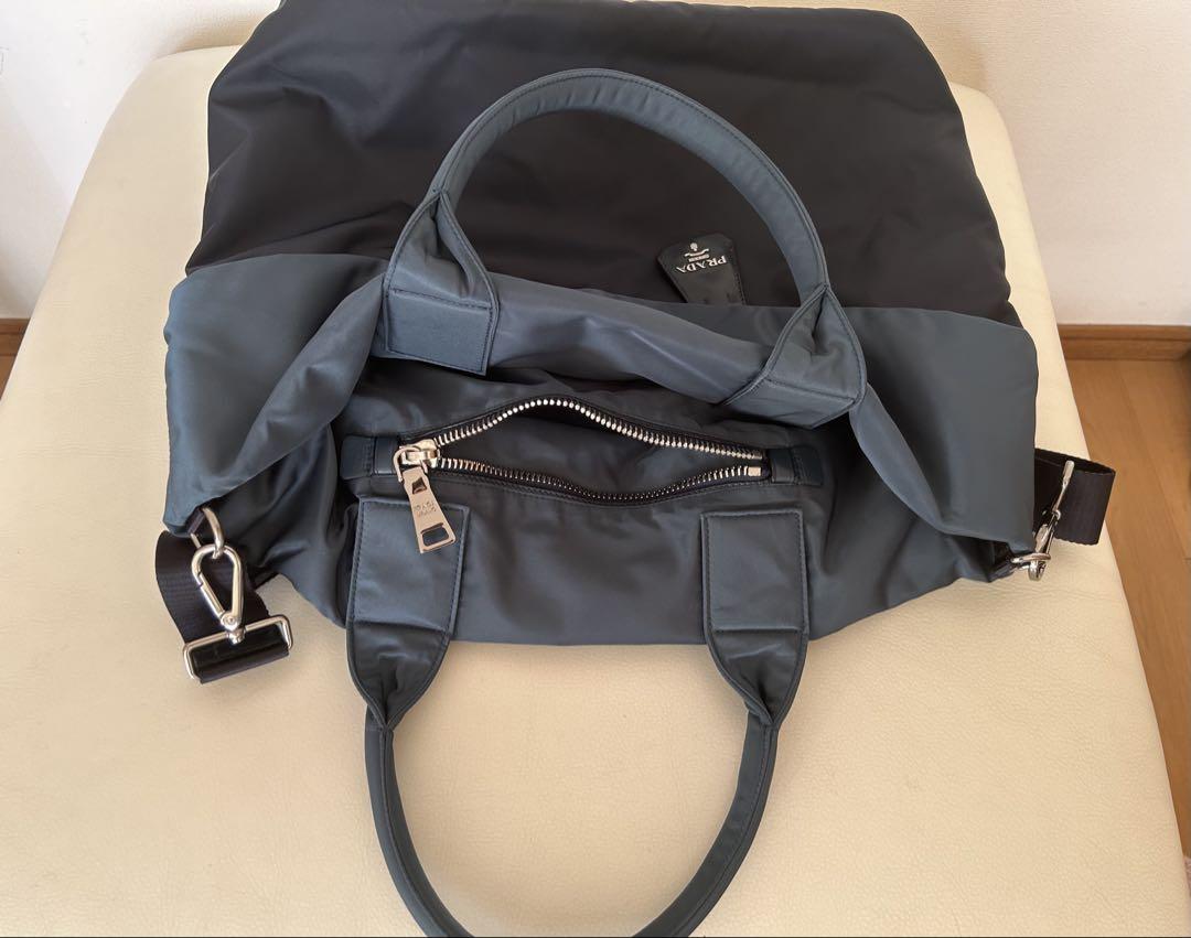 【美品】PRADA プラダ ナイロン リバーシブルバック