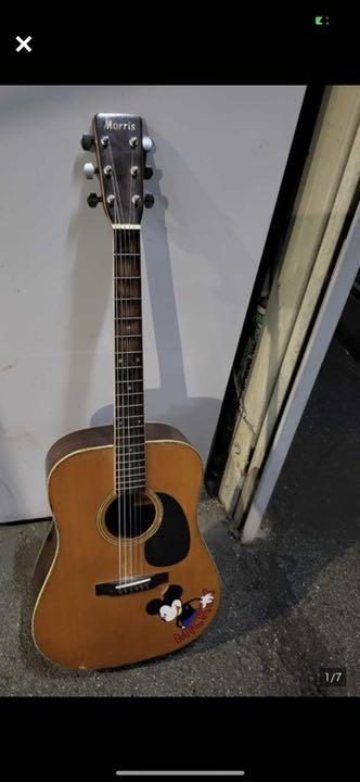 ミッキーの Morris モーリス アコギ 現状にて RVKsc-m58636363004 W-30 アコースティックギター ホビー・グ