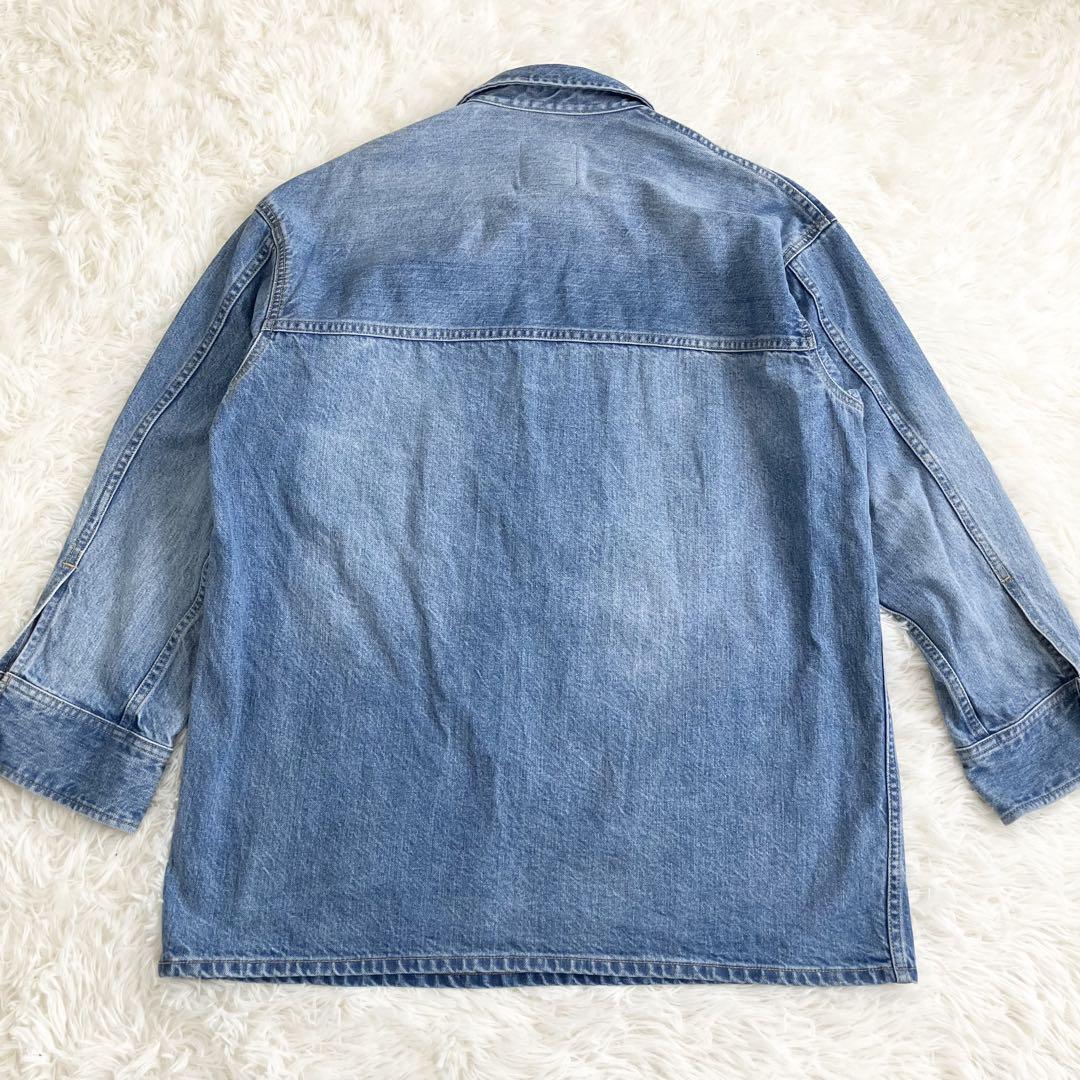 5 1/2 HALFZIP_DENIM SHIRT Spick & Span