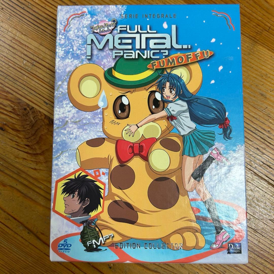 フルメタル パニック ふもっふ DVD 完全版コレクターズエディションDVD5枚目立った傷や汚れなし