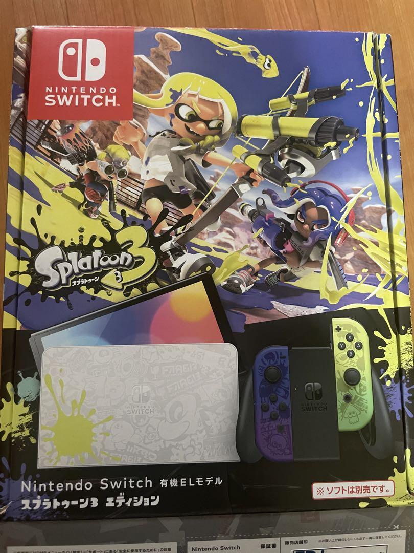 NINTENDO SWITCH スプラトゥーンエディション 有機ELモデル