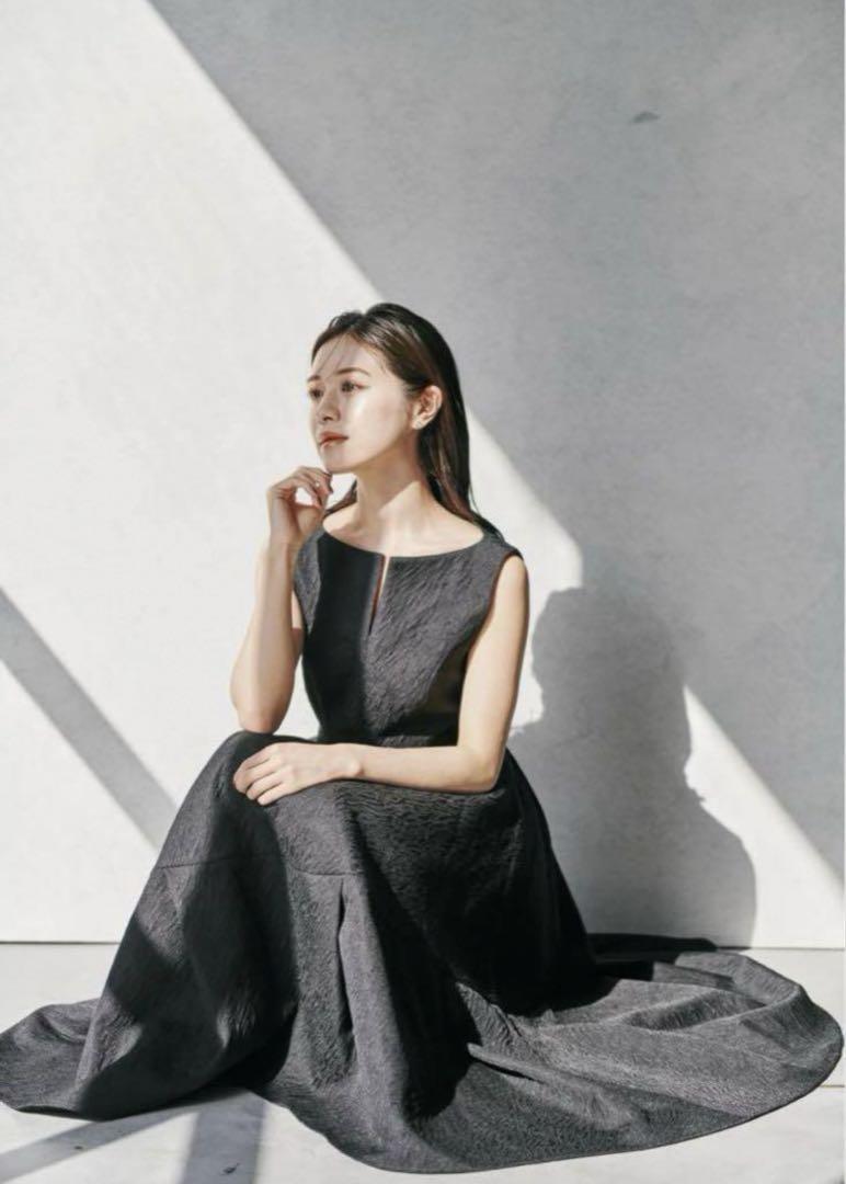 ワンピース LAUBEBLANC Keyneck Jacquard Dress M