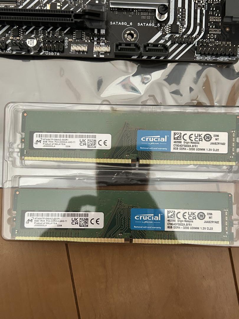 マザーボード ASUS PRIME B560M-A + Intel Core i5-10400