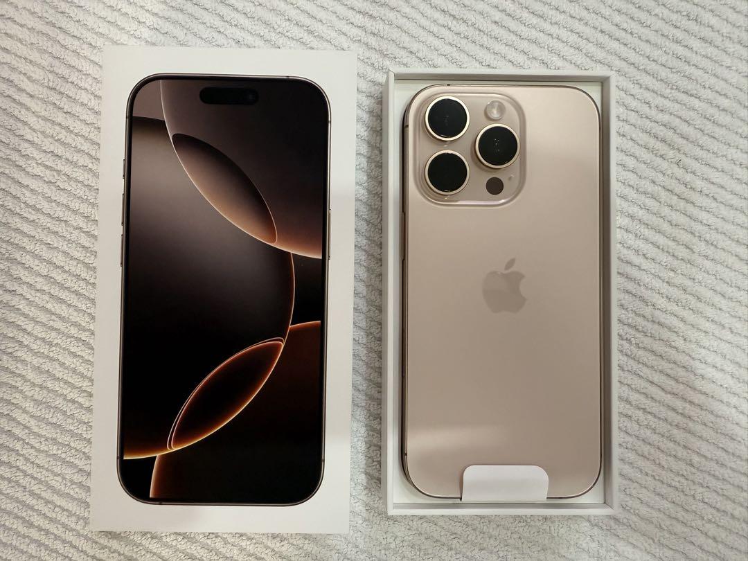 <値下げ>Apple iPhone 16 Pro おまけ 純正クリアケース