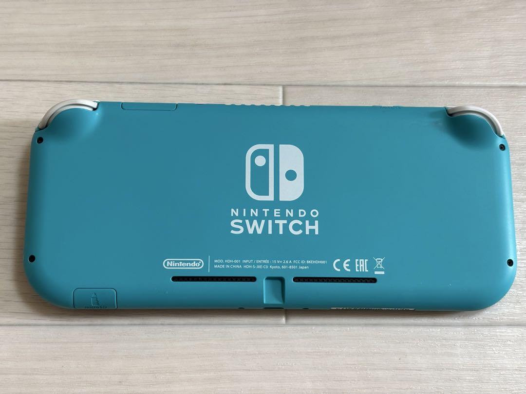 Nintendo Switch LITE ターコイズ 充電器 Nintendo Switch Lite ターコイズ 本体と充電器 - メルカリ
