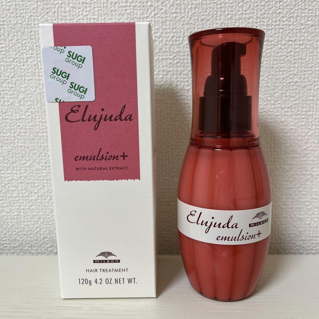 Elujuda エマルジョン+ ヘアトリートメント 120g