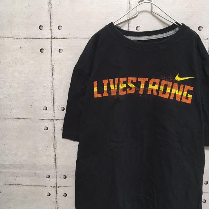 ナイキ NIKE 半袖 Tシャツ ロゴ LIVE STRONG