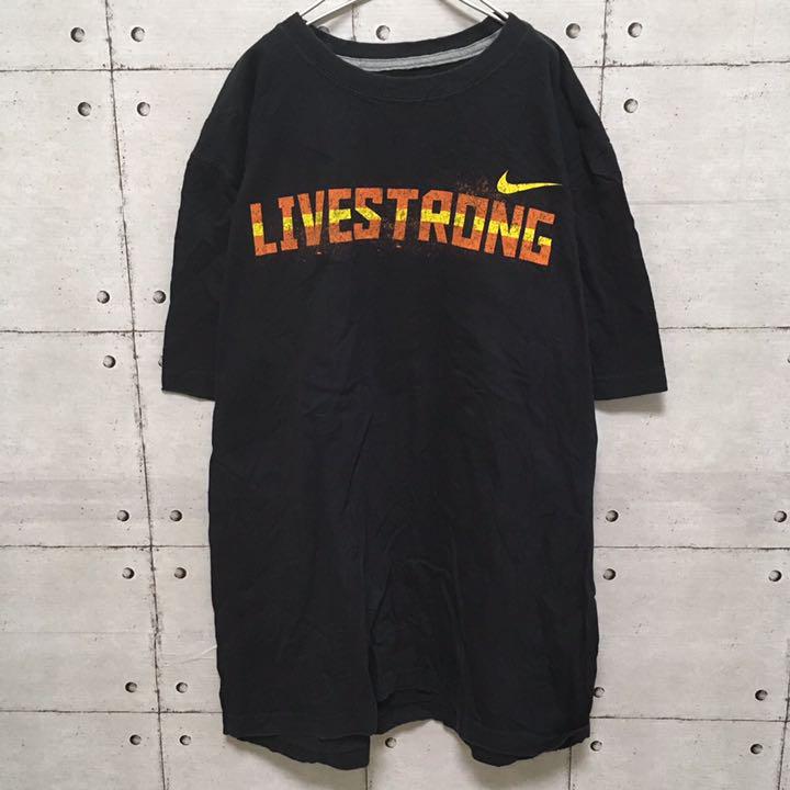 ナイキ NIKE 半袖 Tシャツ ロゴ LIVE STRONG