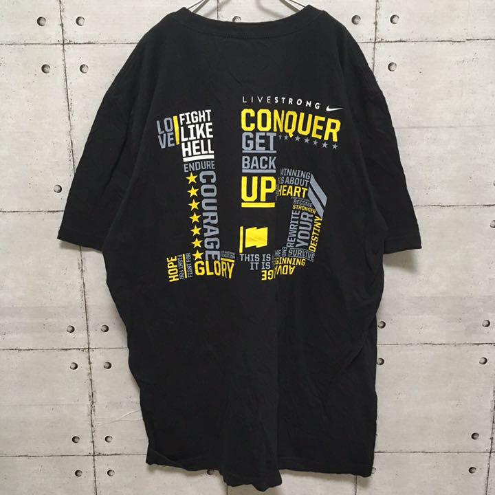ナイキ NIKE 半袖 Tシャツ ロゴ LIVE STRONG
