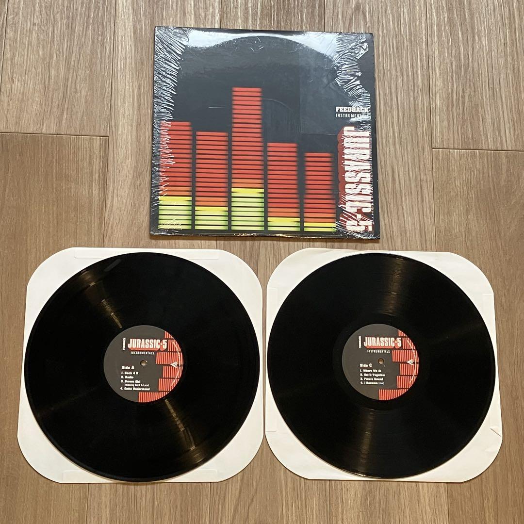 洋楽 2LP Jurassic 5 Feedback Instrumentals