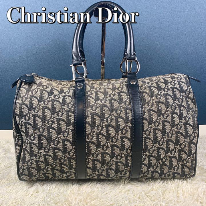 希少 Dior ディオール トロッター ボストンバッグ キャンバス レザー 安い割引 希少 Dior ディオール トロッター ボストンバッグ キャンバス レザー 安い割引