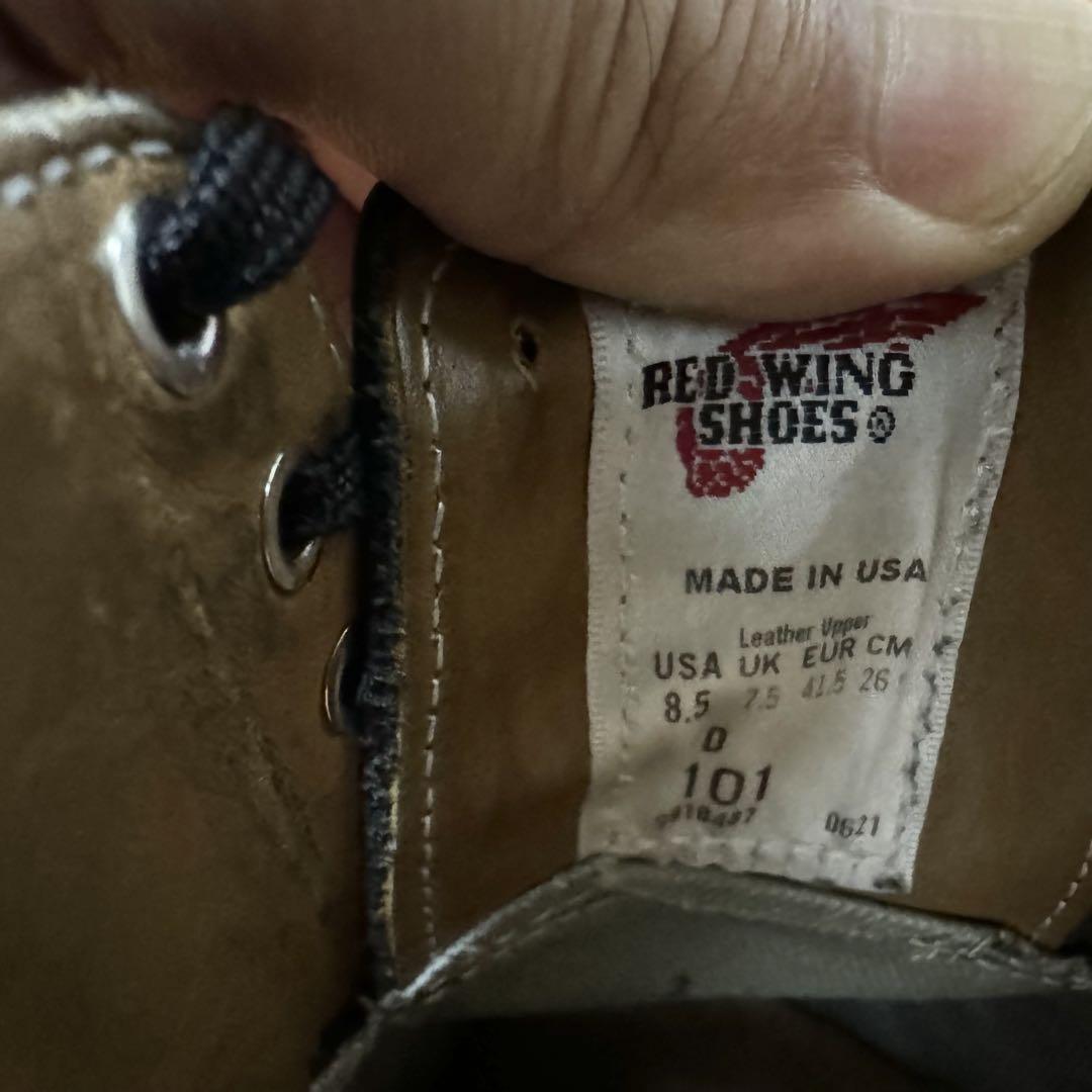 【美品】RED WING Postman Oxford RW 101 US8.5