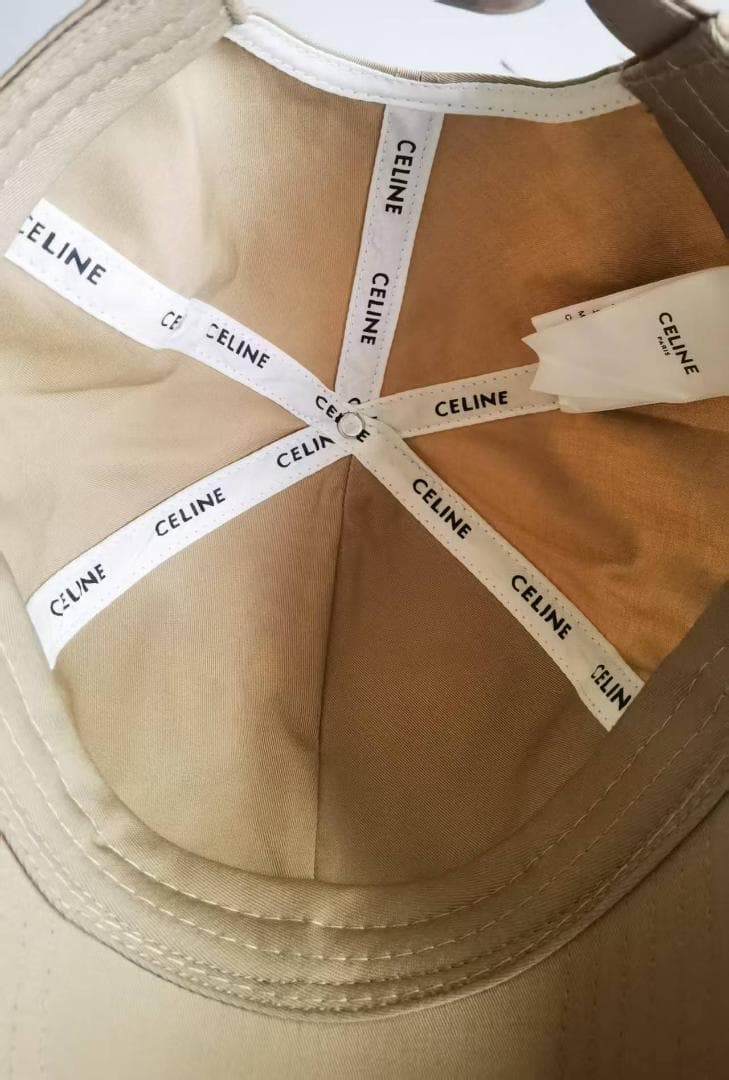 CELINE ロゴ刺繍 ベースボールキャップ 2色セット