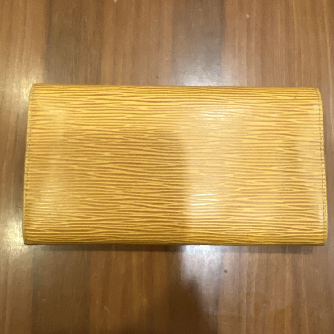 美品！Louis Vuittonルイ•ヴィトン長財布　エピイエロー