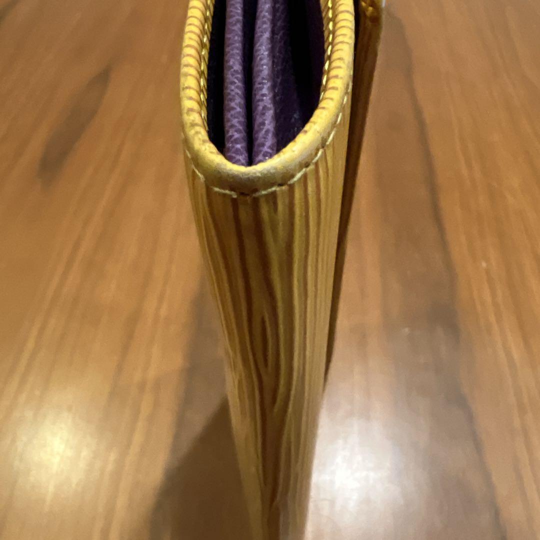 美品！Louis Vuittonルイ•ヴィトン長財布　エピイエロー