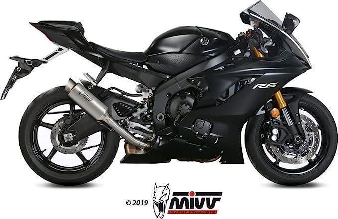 MIVV チタン スリップオン マフラー YAMAHA YZF-R6 新品