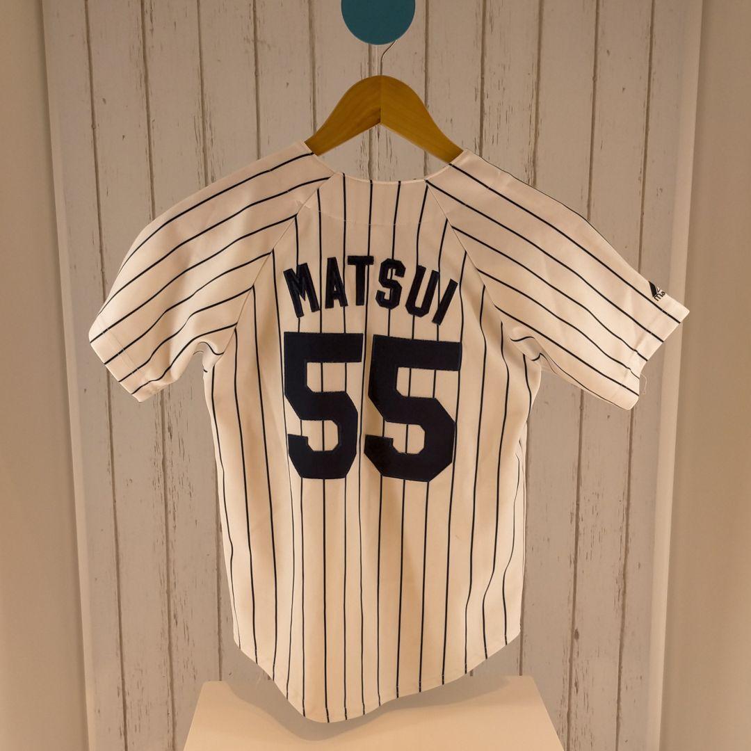 生まれのブランドで 松井秀喜 キッズ用 ニューヨークヤンキース ユニフォーム 55 - ウェア