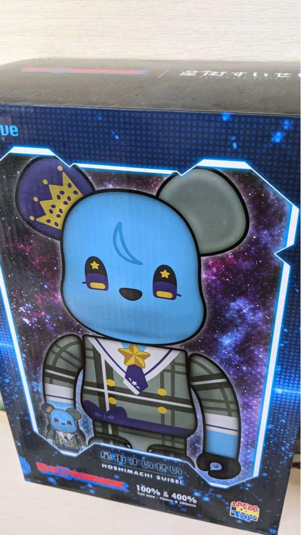 hololive 星街すいせい BE@RBRICK 100% & 400%
