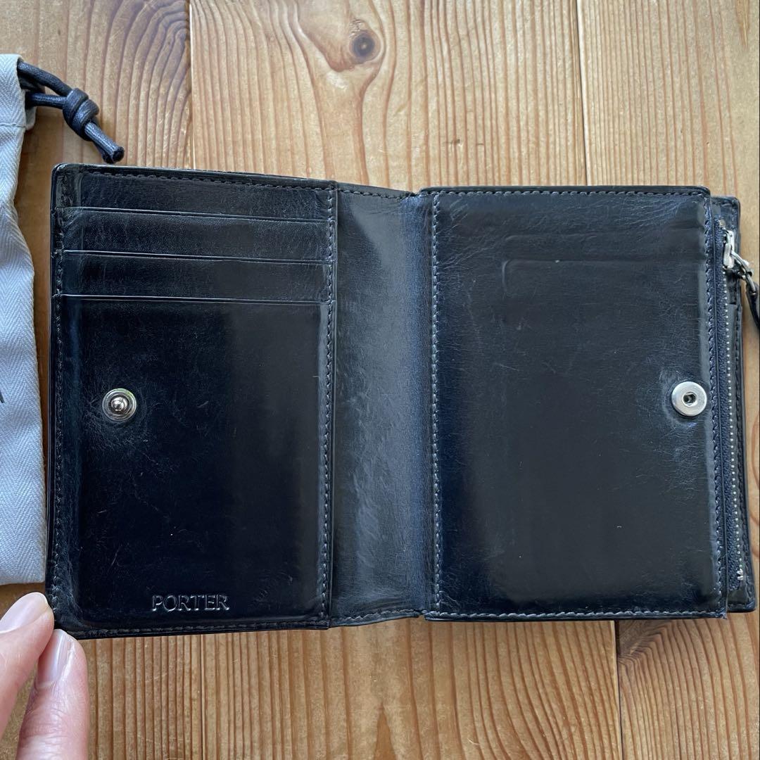 PORTER B印吉田YOSHIDA 鼎 クロコダイルウォレット 財布 専用袋付