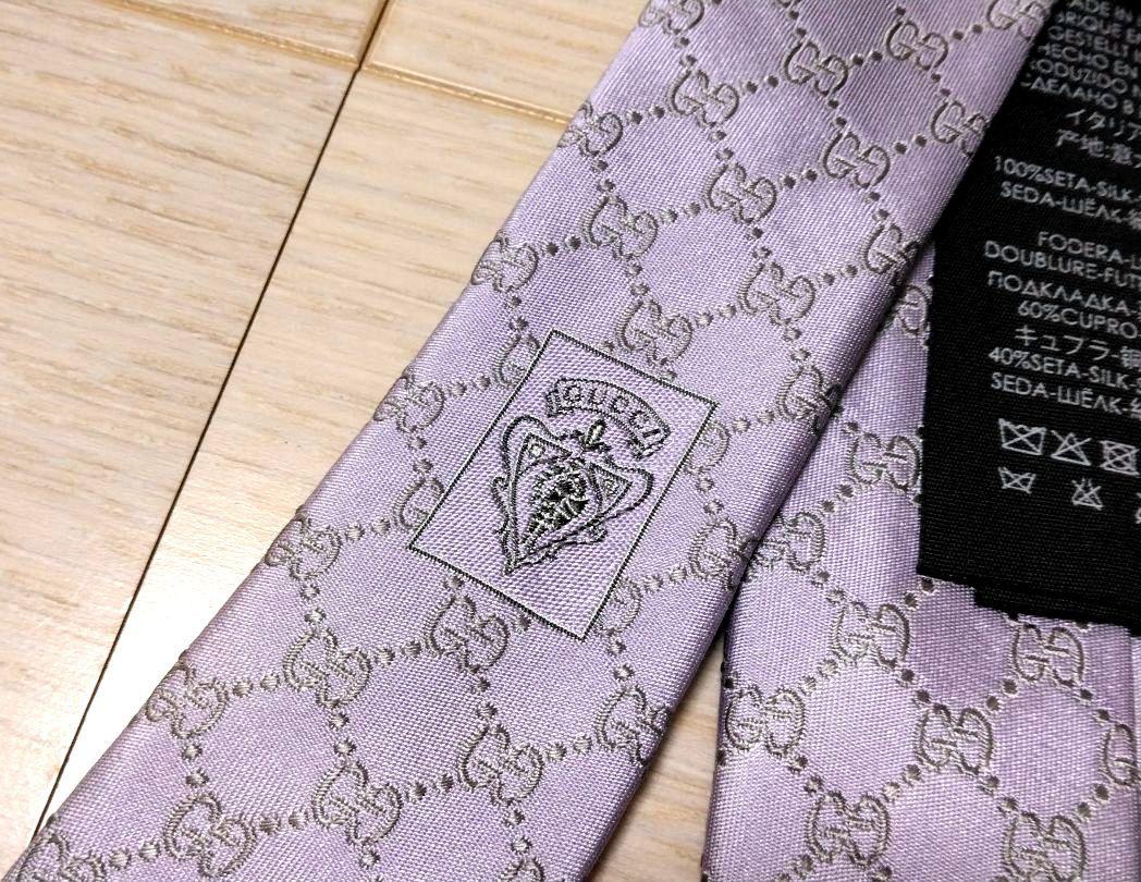 美品　GUCCI/グッチ GGパターン ネクタイ