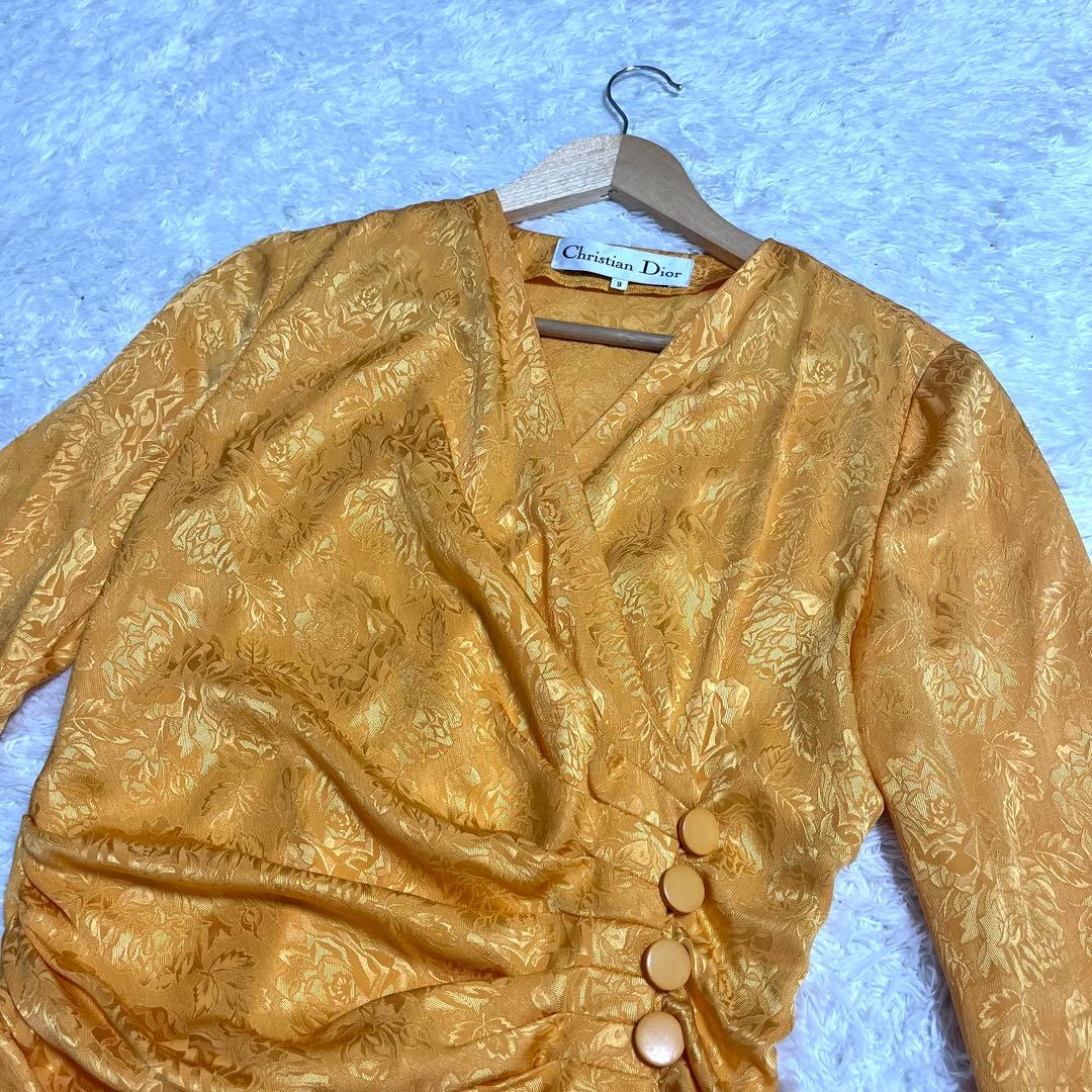 ✨極上品✨Christian Dior スカートセットアップ 高級シルク100%