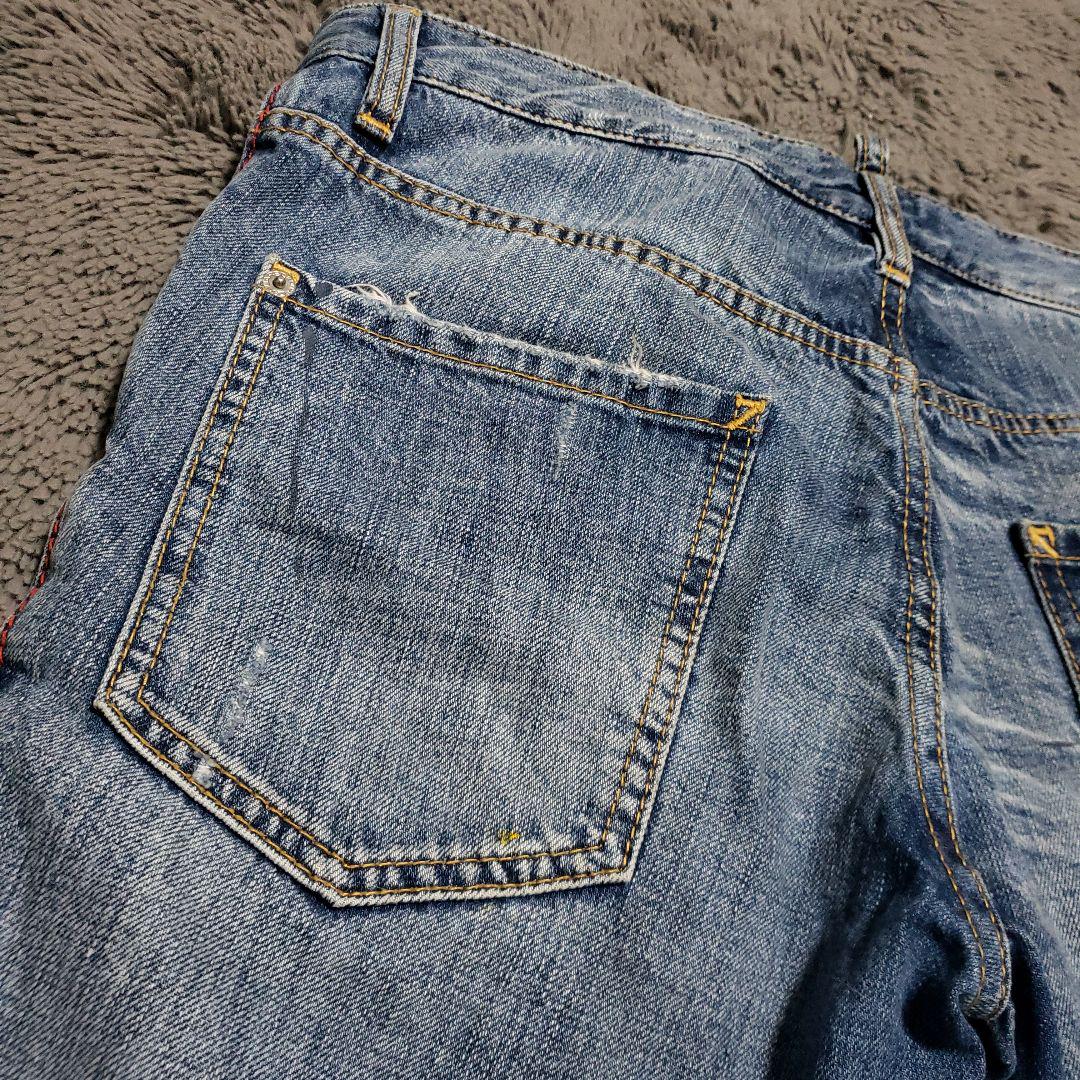 ストレッチ ダメージ加工
