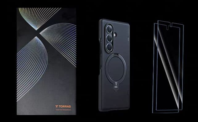 TORRAS ケース 360度回転スタンド付きgalaxy z fold7