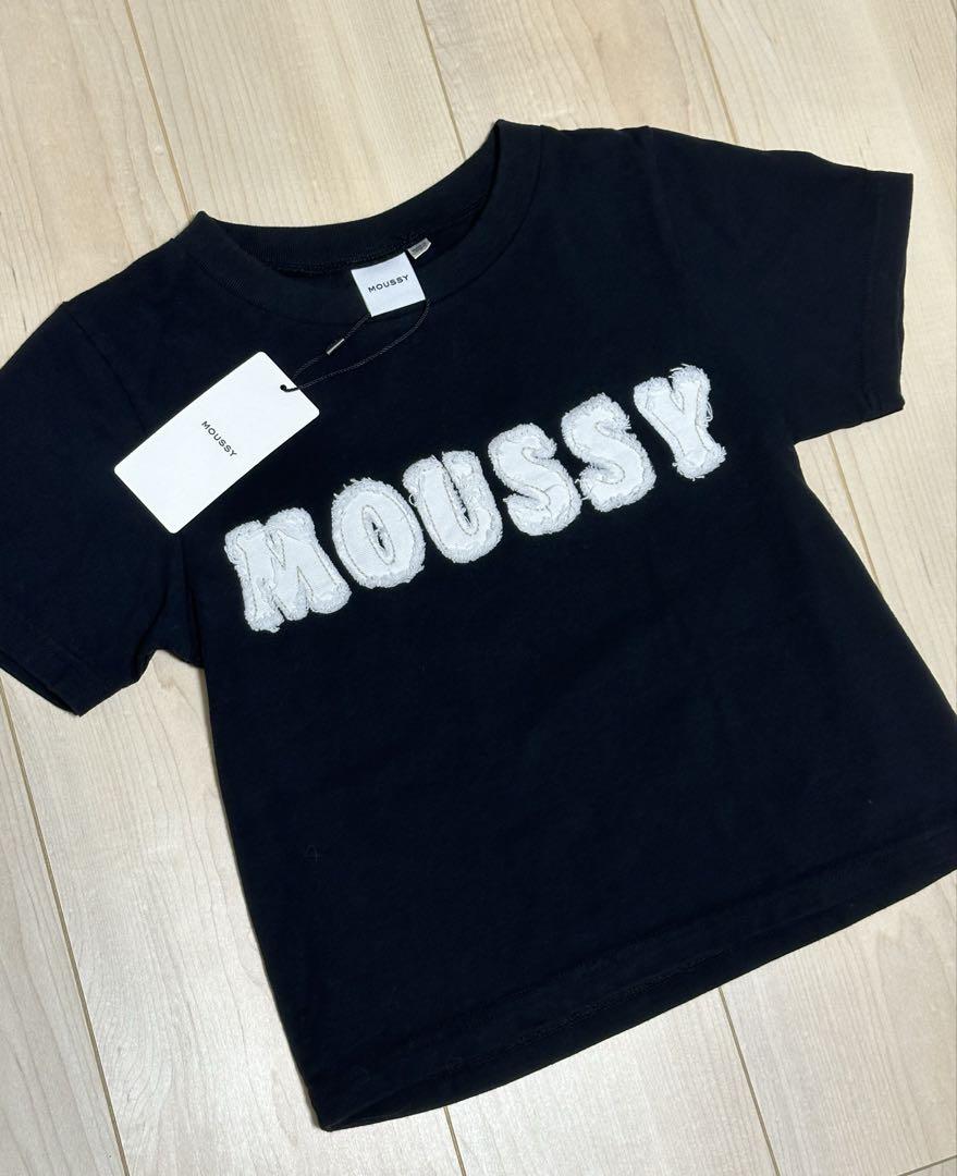 PATCH DENIM MOUSSY TINY Tシャツ　【ZOZO限定カラー】