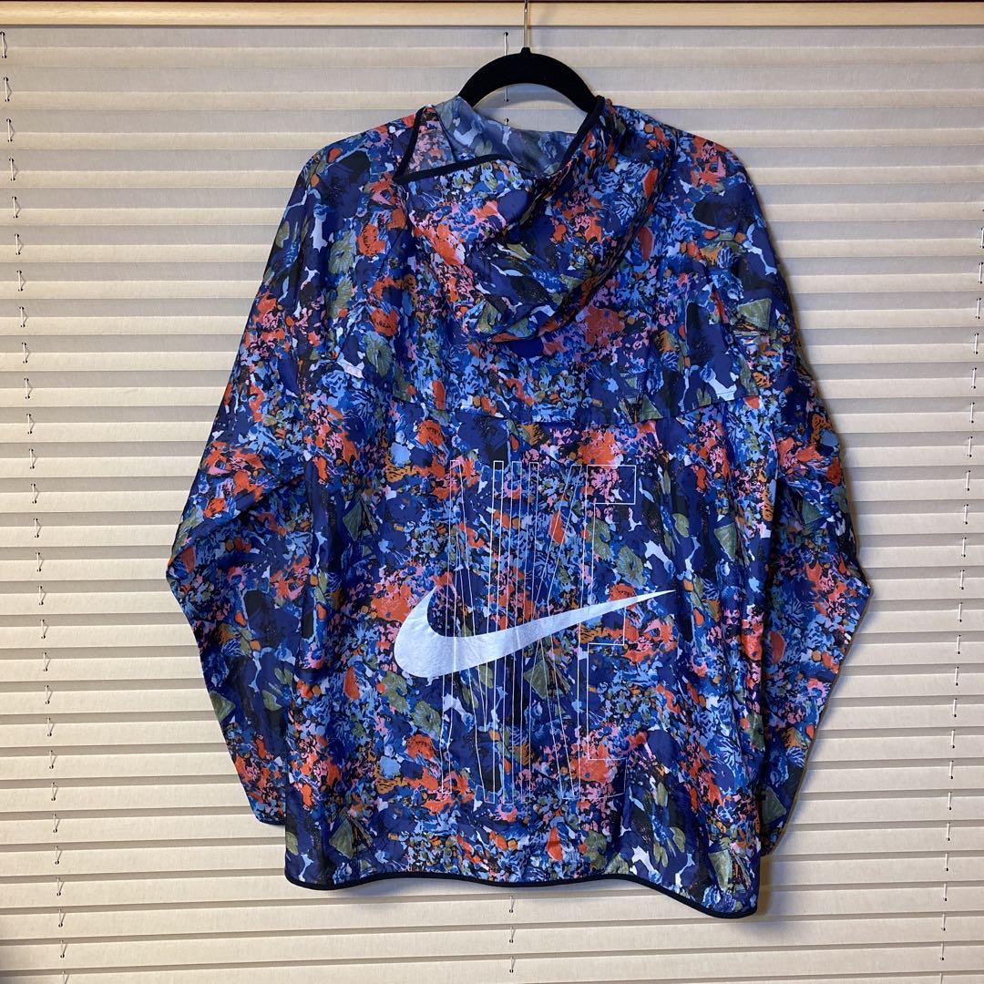 独特の上品 レア】NIKE WINDRUNNER PRINTED HOODIE ウォーキング・ランニングウェア