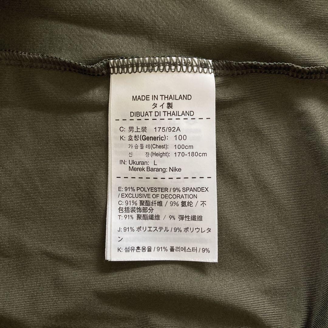 Nike ポロシャツ オリーブグリーン - メルカリ