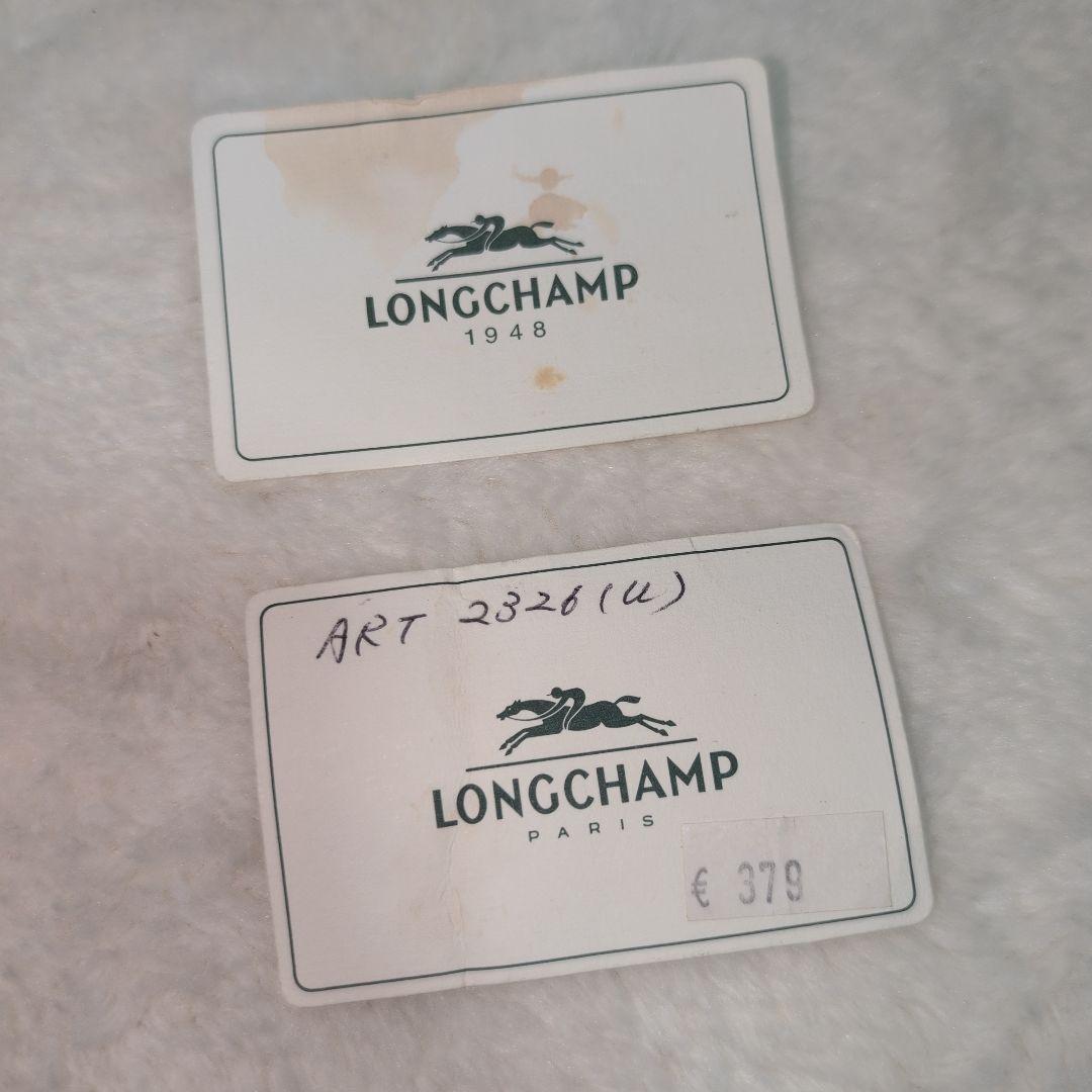 【✨美品✨】LONGCHAMP ショルダーバッグ　オールレザー　ベージュ