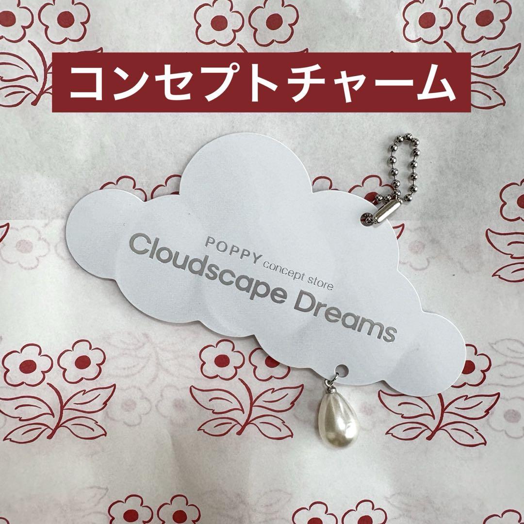POPPY トートバッグ　ポピー　リボン　あさぎーにょ　水彩画　青リボン