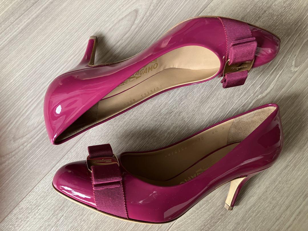 再値下げ【新品】Salvatore Ferragamo パンプス 6.5_ピンク 再値下げ【新品】Salvatore Ferragamo パンプス 6.5_ピンク