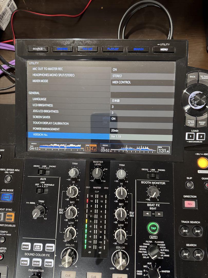 Pioneer DJ XDJ-RX3 コントローラー
