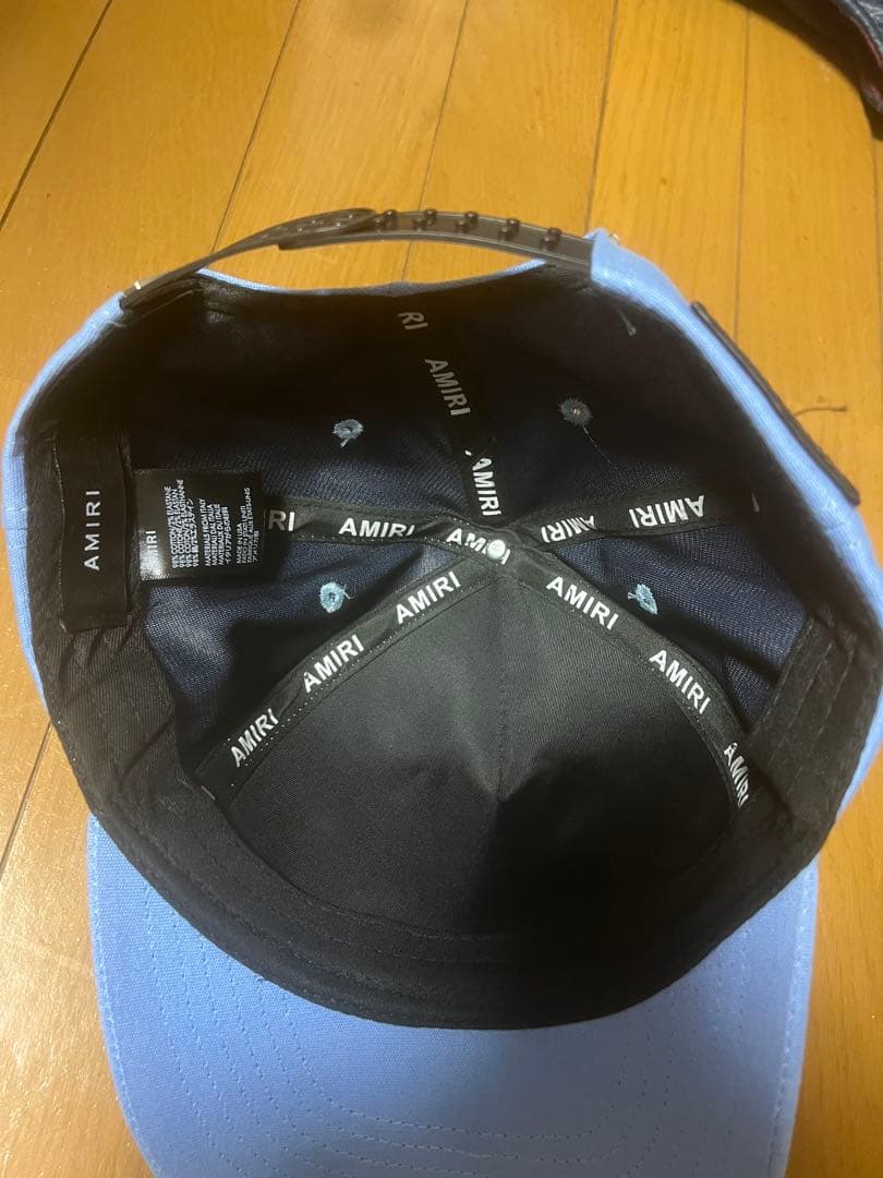 AMIRI ライトブルー キャップ AMIRI ライトブルー キャップ