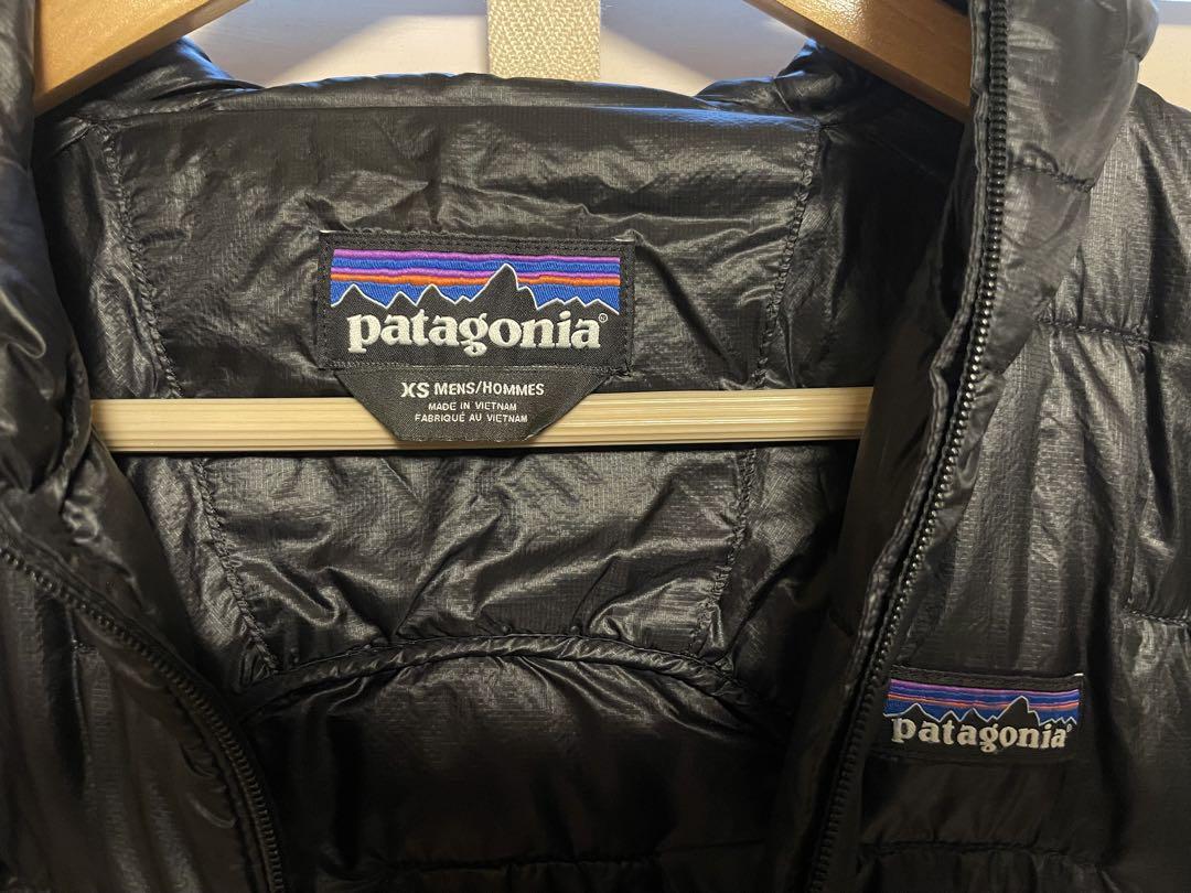 patagonia マイクロパフフーディー XS ブラック