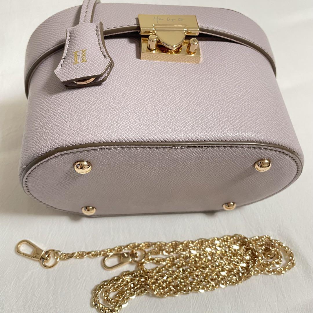 her lip to Juliet Vanity Bag スモーキーローズ