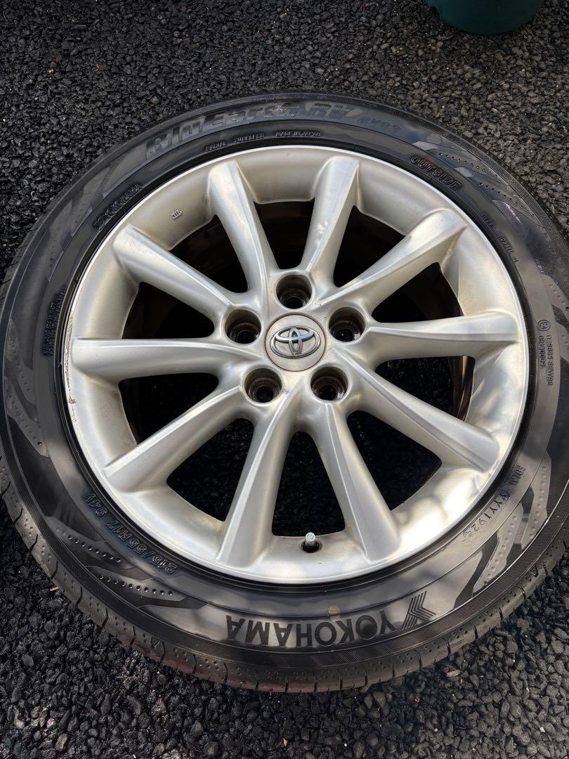 トヨタ純正品17インチ セットサマータイヤヨコハマ215/55R17 エスティマ