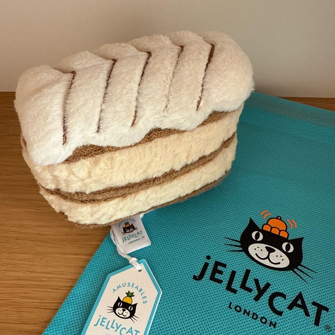  ジェリーキャット ミルフィーユ ぬいぐるみ デザート　ケーキ jellycat ジェリーキャット ミルフィーユ ぬいぐるみ デザート