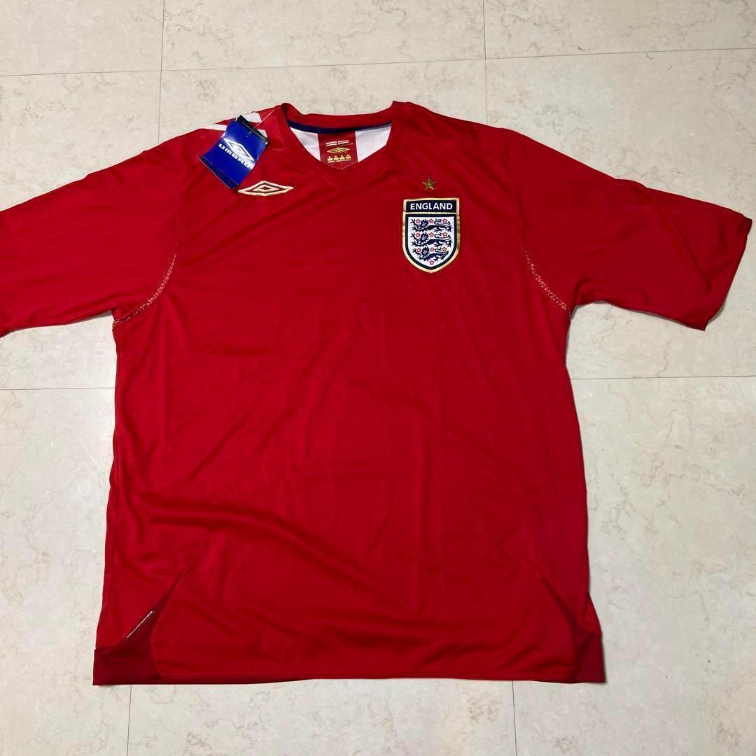 サッカー イングランド代表 ユニフォーム アウェイ 赤 UMBRO アンブロ