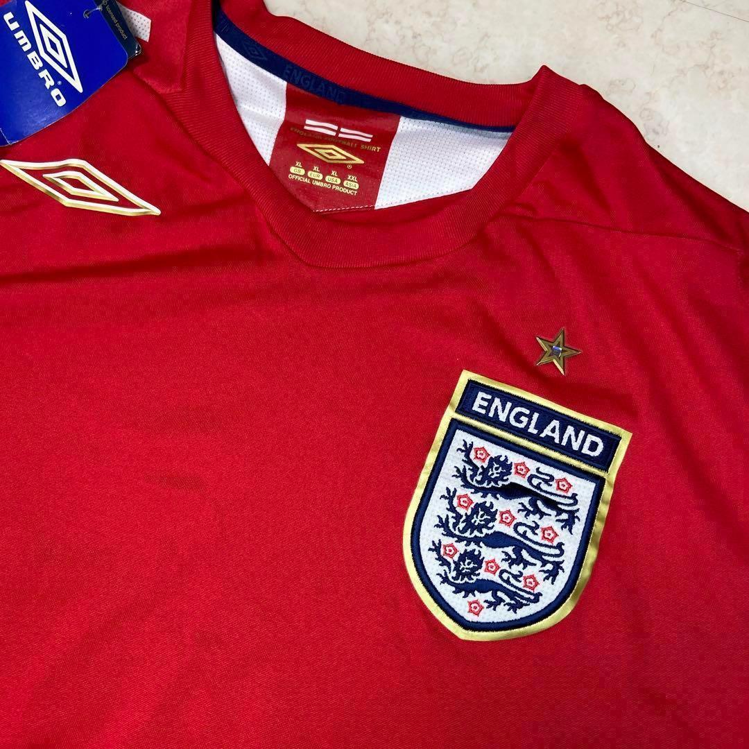 サッカー イングランド代表 ユニフォーム アウェイ 赤 UMBRO アンブロ