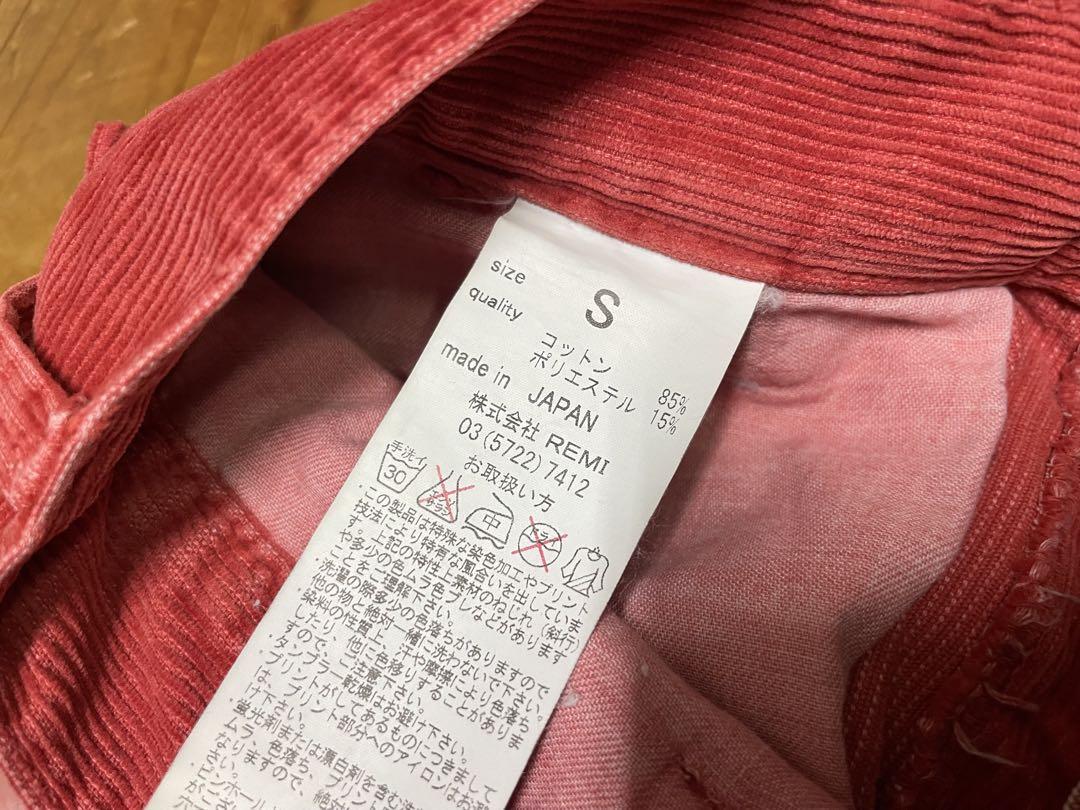 レミレリーフ REMI RELIEF コーデュロイ ショートパンツ 古着