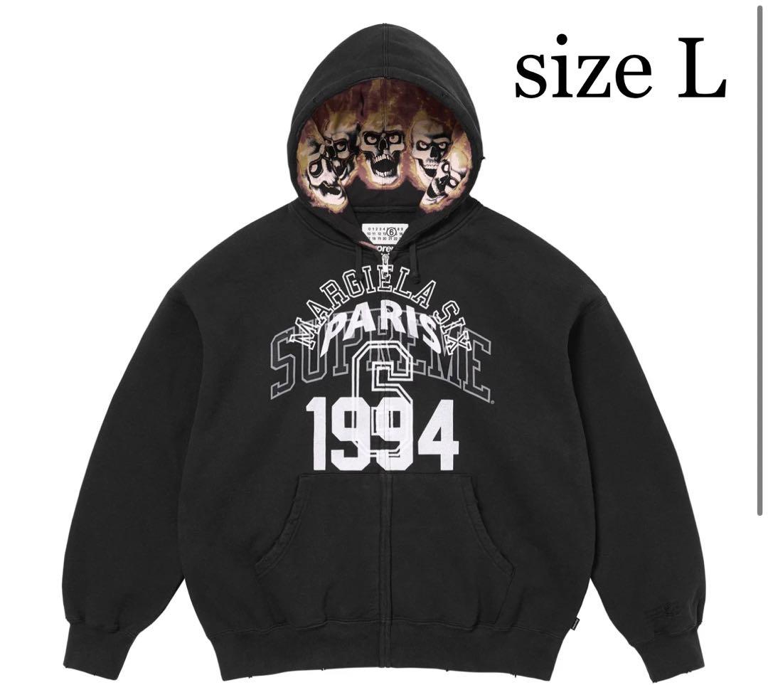 トップス Supreme MM6 Maison Margiela ZipUp Hooded