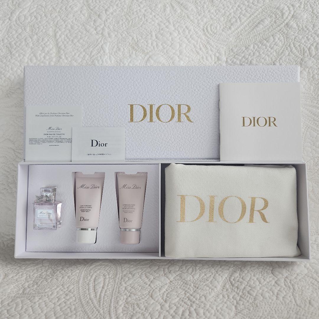 Dior　ノベルティ ミニサイズ　ハンドクリーム　ボディミルク　香水