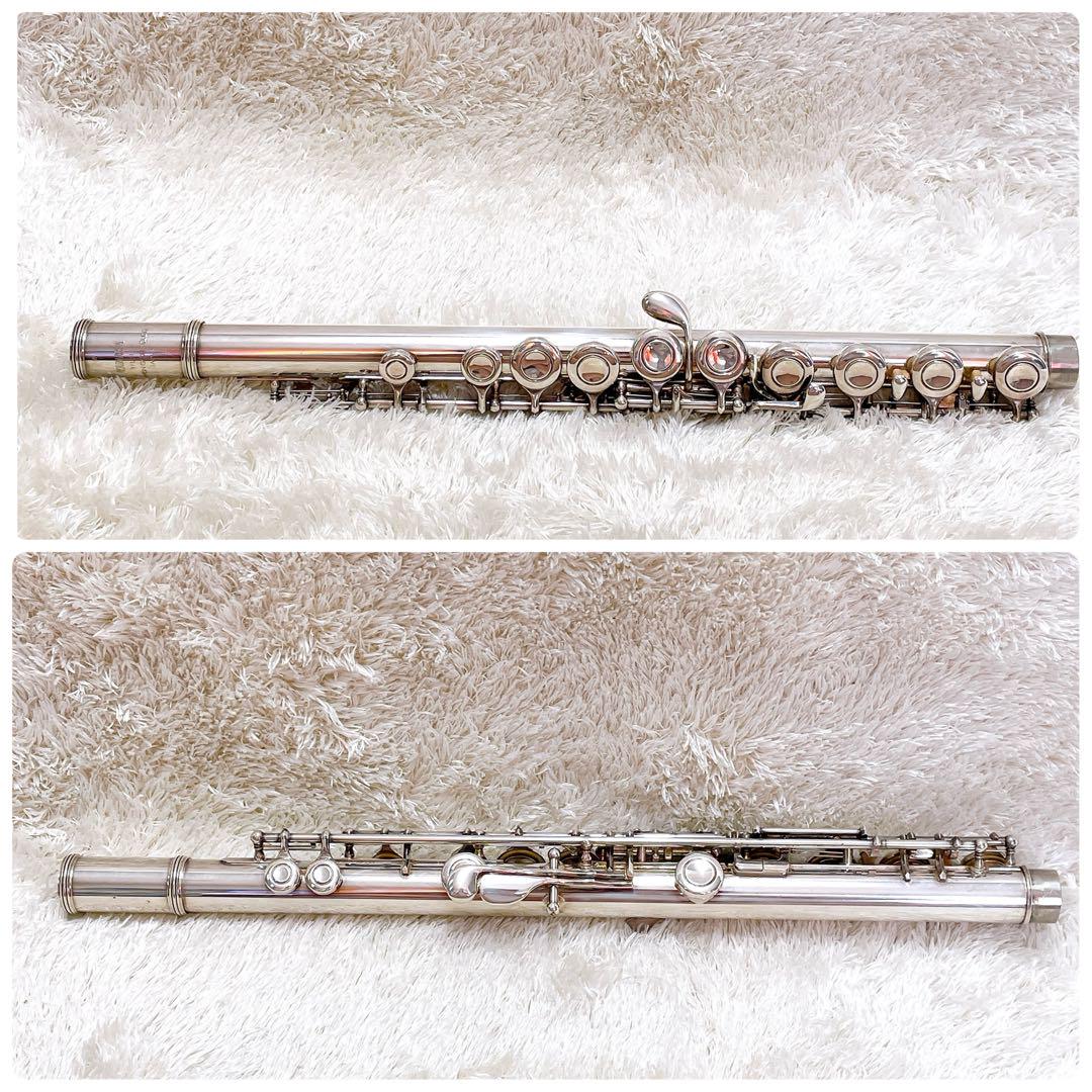 良品 YAMAHA YFL-211S ヤマハ フルート Eメカ ハードケース付き