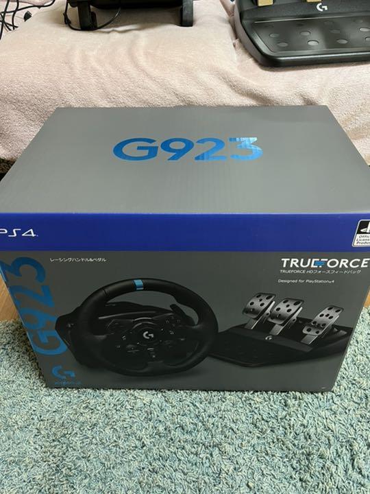 ロジクール logicool g923 レーシングハンドルペダル 値下げ中