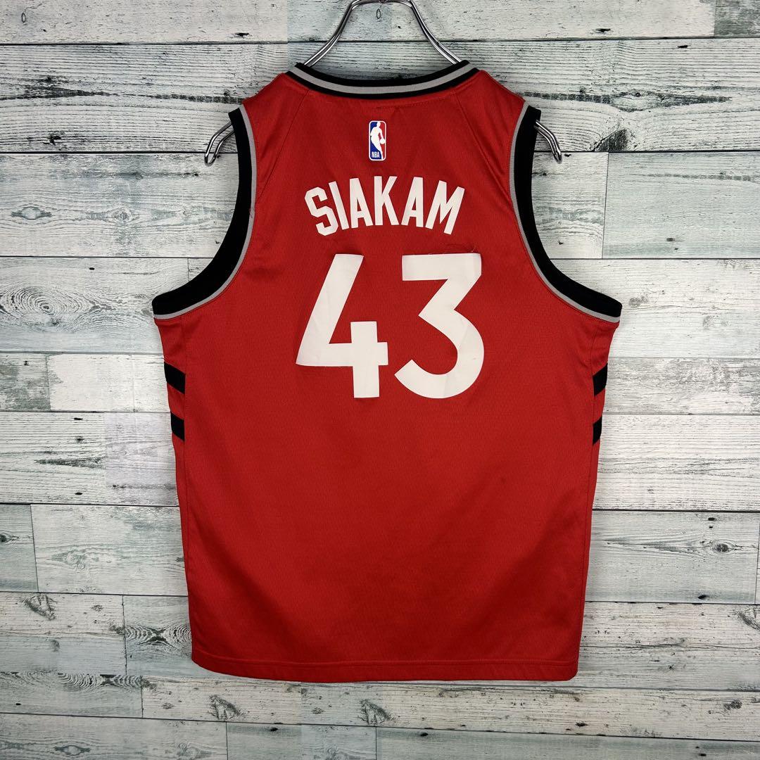 ナイキ NBA プリントチームロゴ ラプターズ ゲームシャツ L 5477