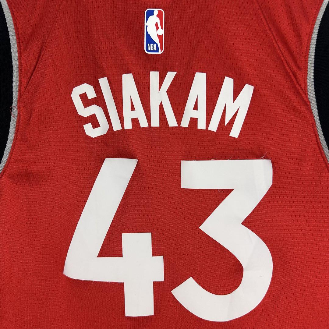ナイキ NBA プリントチームロゴ ラプターズ ゲームシャツ L 5477